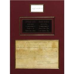 JEFFERSON DAVIS APPOINTS FRANKLIN BUCHANAN