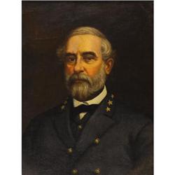 CONFEDERATE GEN. ROBERT E LEE IMPORTANT PORTRAIT