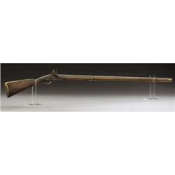 FULL STOCK FLINTLOCK RELIEF CARVED PEN MUSKET