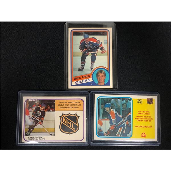 WAYNE GRETZKY HOCKEY CARD LOT