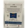 Image 2 : 2020 PANINI CHRONICLES PANINI FOOTBALL #PA-26 ZACK MOSS
