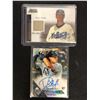 Image 1 : AUTOGRAPHED BASEBALL CARD LOT (MATT BUSH/ RICHIE SHAFFER)