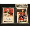 Image 1 : AUTOGRAPHED HOCKEY CARD LOT (TARDIF/ MODRY)