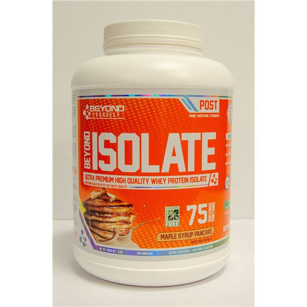 BEYOND ISOLATE WHEY PROTEIN MAPLE SYRUP PANCAKE