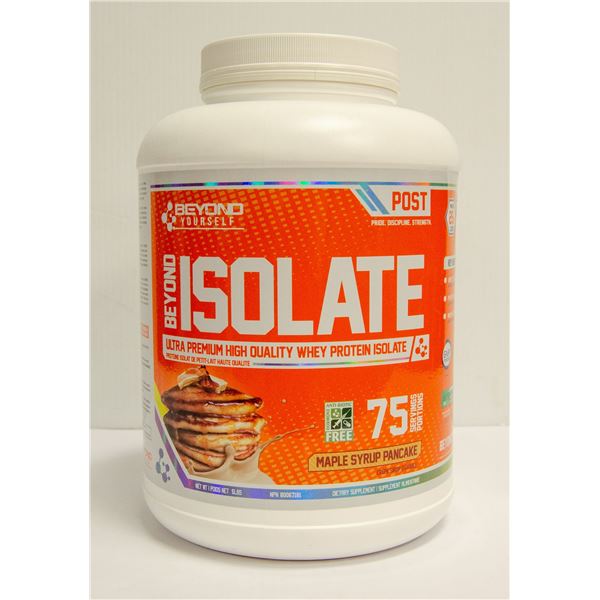 BEYOND ISOLATE WHEY PROTEIN MAPLE SYRUP PANCAKE