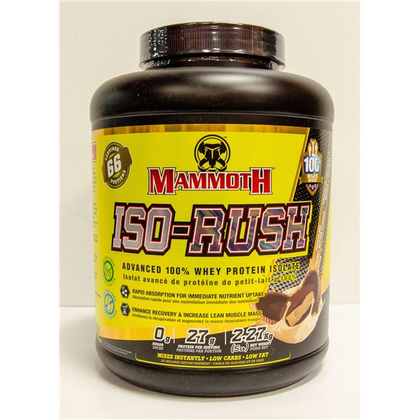 MAMMOTH MEAL ISO RUSH SUPER FOOD MEAL CHOCOLATE