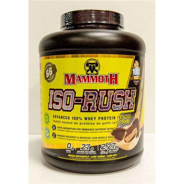 MAMMOTH MEAL ISO RUSH SUPER FOOD MEAL CHOCOLATE