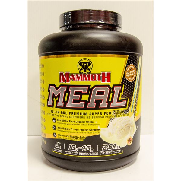 MAMMOTH MEAL ALL-IN-ONE SUPER FOOD MEAL VANILLA