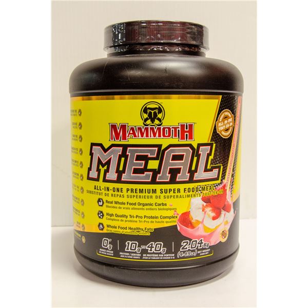 MAMMOTH MEAL ALL-IN-ONE SUPER FOOD MEAL STRAWBERRY
