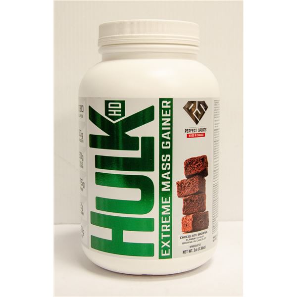 HULK HD EXTREME MASS GAINER CHOCOLATE BROWNIE