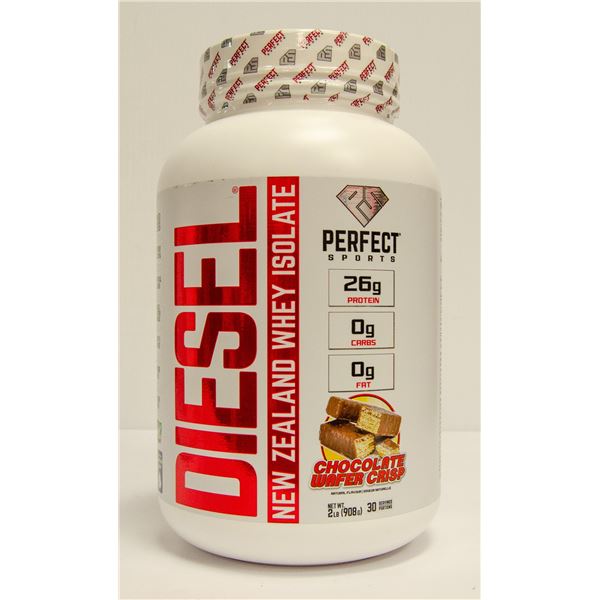 DIESEL NEW ZEALAND WHEY ISOLATE CHOCOLATE WAFER