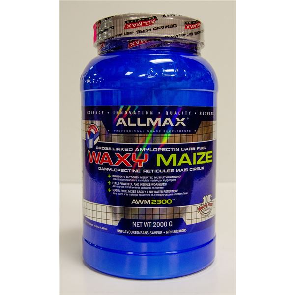 ALLMAX WAXY MAIZE CROSS-LINKED AMYLOPECTIN CARB