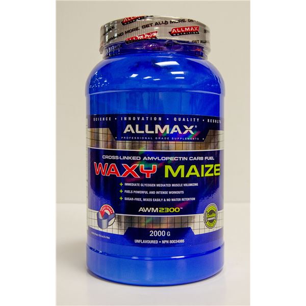 ALLMAX WAXY MAIZE CROSS-LINKED AMYLOPECTIN CARB