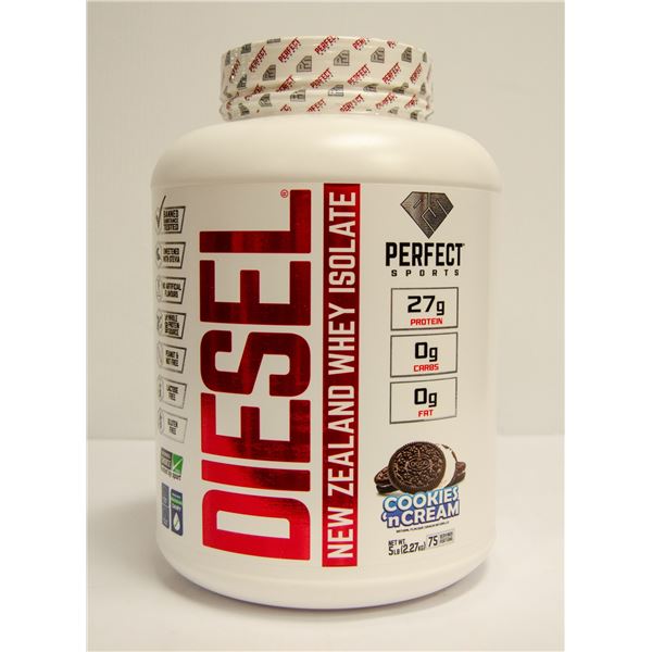 DIESEL NEW ZEALAND WHEY ISOLATE COOKIES & CREAM