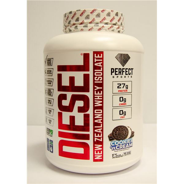 DIESEL NEW ZEALAND WHEY ISOLATE COOKIES & CREAM