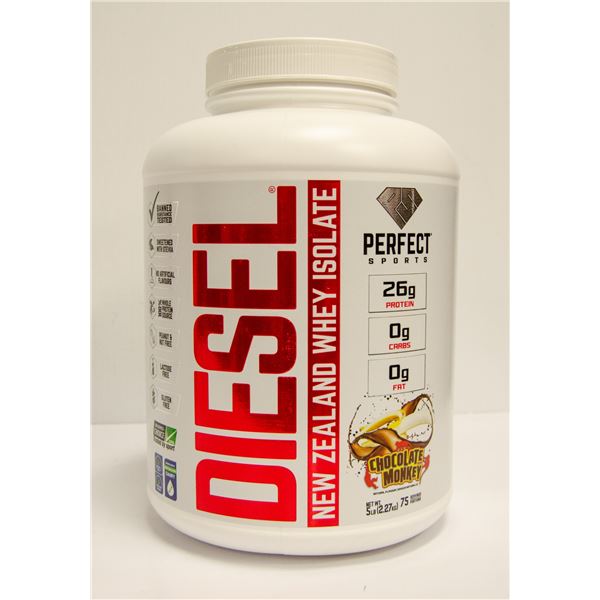 DIESEL NEW ZEALAND WHEY ISOLATE CHOCOLATE MONKEY