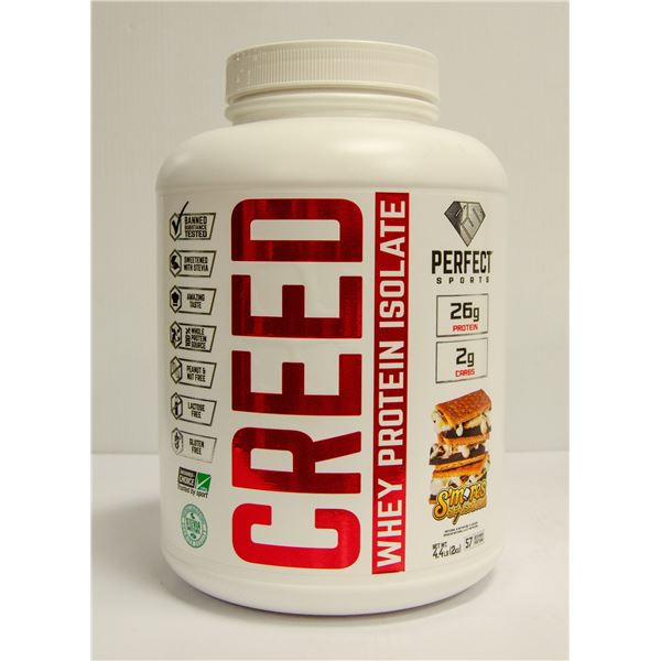CREED WHEY PROTEIN ISOLATE S'MORES SENSATION