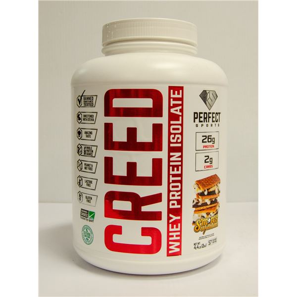 CREED WHEY PROTEIN ISOLATE S'MORES SENSATION