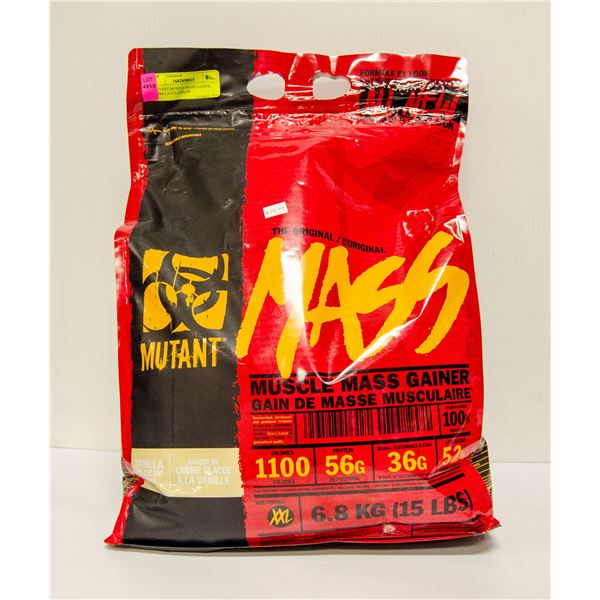 MUTANT MUSCLE MASS GAINER VANILLA ICE CREAM