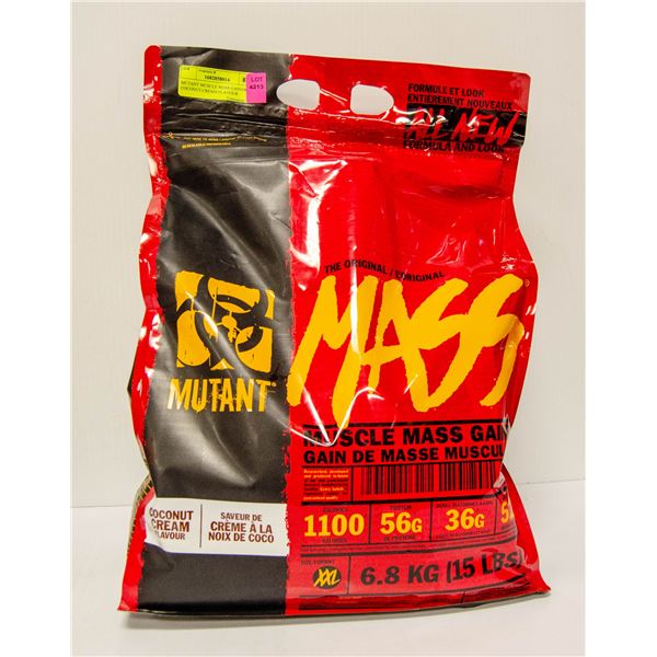 MUTANT MUSCLE MASS GAINER COCONUT CREAM FLAVOUR