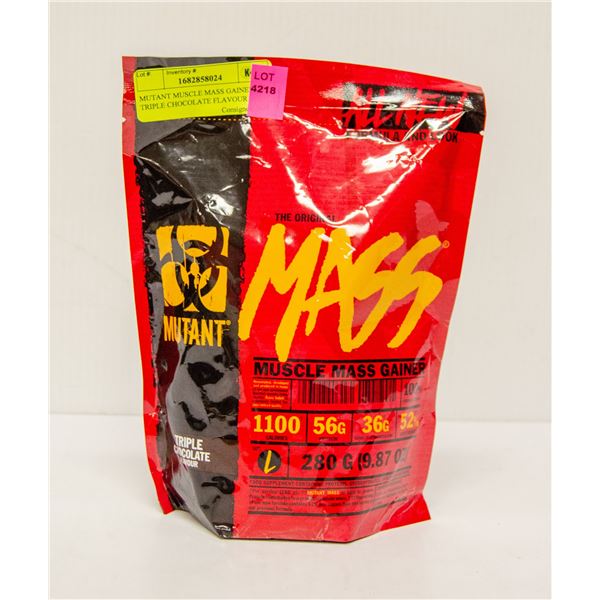 MUTANT MUSCLE MASS GAINER TRIPLE CHOCOLATE FLAVOUR