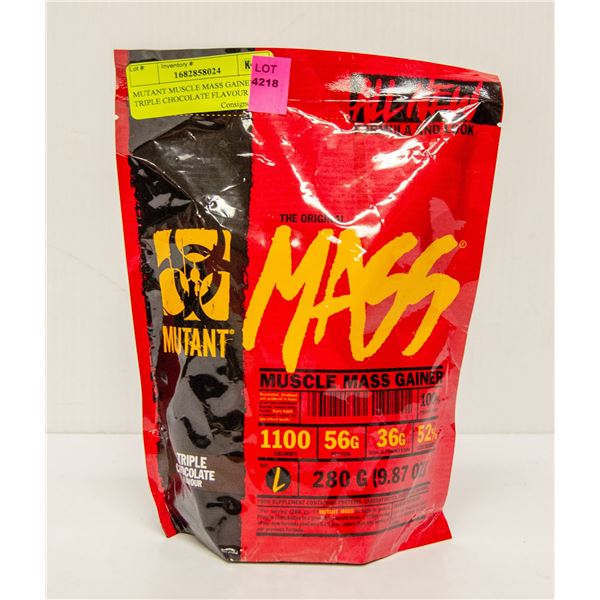 MUTANT MUSCLE MASS GAINER TRIPLE CHOCOLATE FLAVOUR
