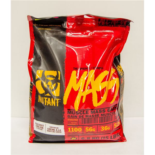 MUTANT MUSCLE MASS GAINER COCONUT CREAM FLAVOUR