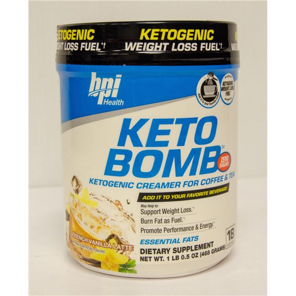 KETO BOMB KETOGENIC CREAMER FOR COFFEE & TEA
