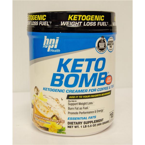 KETO BOMB KETOGENIC CREAMER FOR COFFEE & TEA