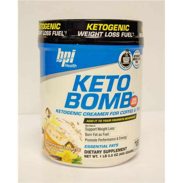 KETO BOMB KETOGENIC CREAMER FOR COFFEE & TEA