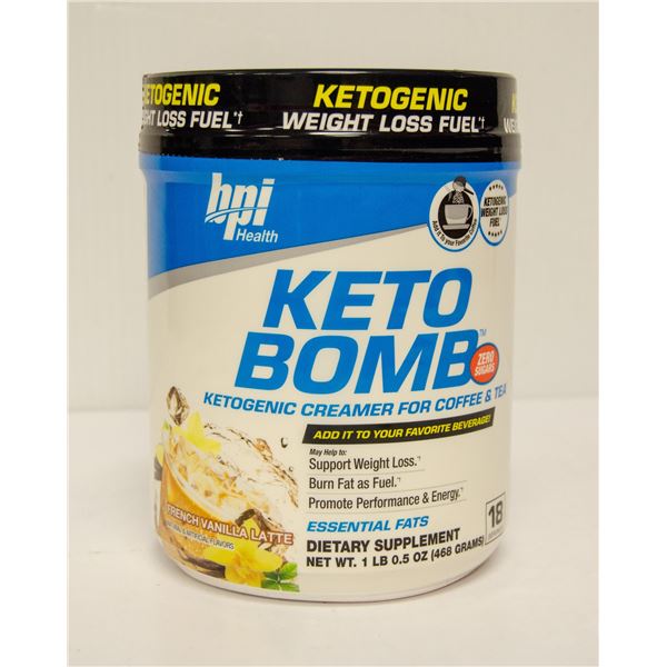 KETO BOMB KETOGENIC CREAMER FOR COFFEE & TEA