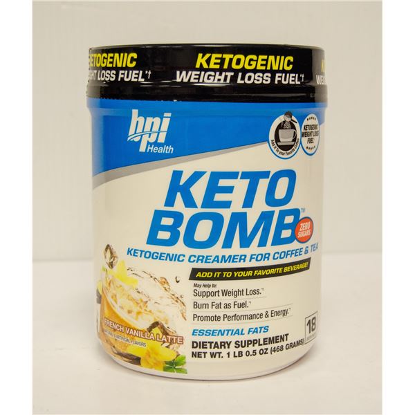 KETO BOMB KETOGENIC CREAMER FOR COFFEE & TEA