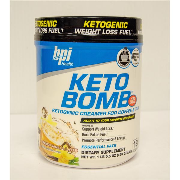 KETO BOMB KETOGENIC CREAMER FOR COFFEE & TEA