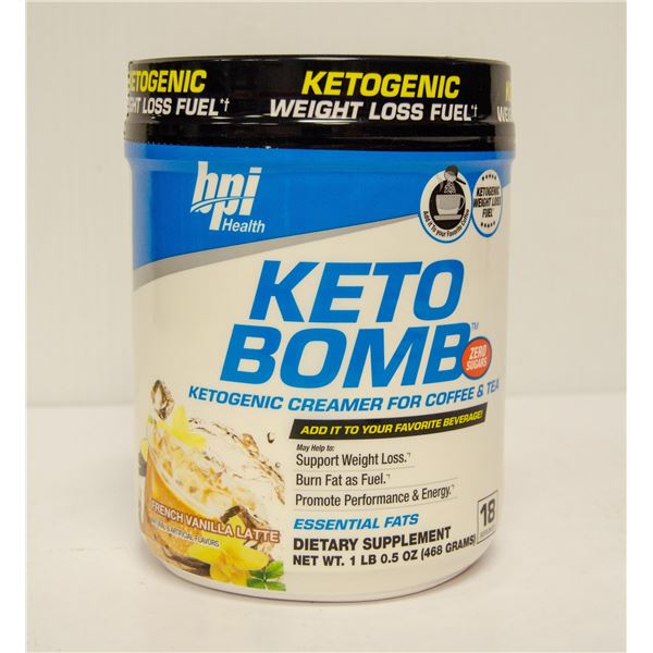 KETO BOMB KETOGENIC CREAMER FOR COFFEE & TEA