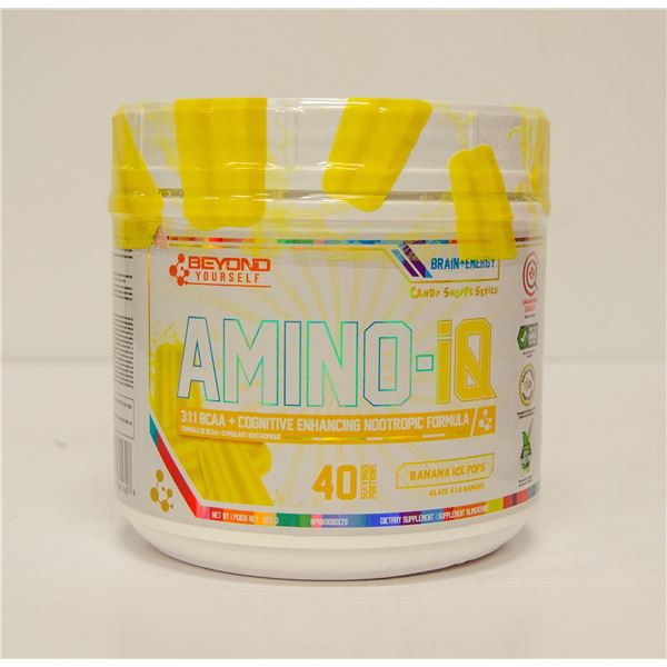 BEYOND AMINO-IQ 3:1:1 BCAA+COGNITIVE ENHANCING