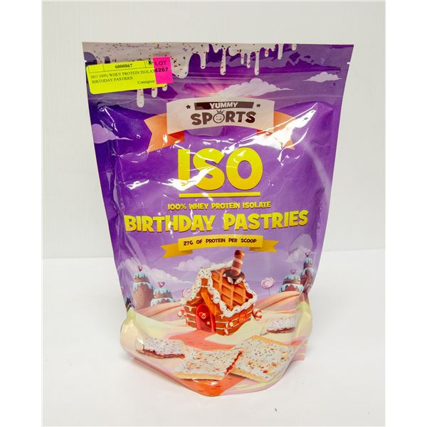 YUMMY SPORTS ISO 100% WHEY PROTEIN ISOLATE