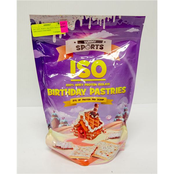 YUMMY SPORTS ISO 100% WHEY PROTEIN ISOLATE