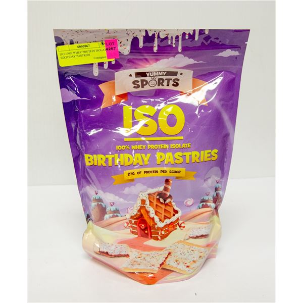 YUMMY SPORTS ISO 100% WHEY PROTEIN ISOLATE YUMMY