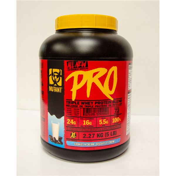 MUTANT PRO TRIPLE WHEY PROTEIN BLEND COOKIES &