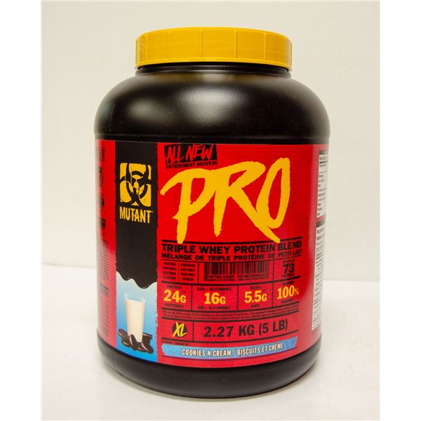 MUTANT PRO TRIPLE WHEY PROTEIN BLEND COOKIES &