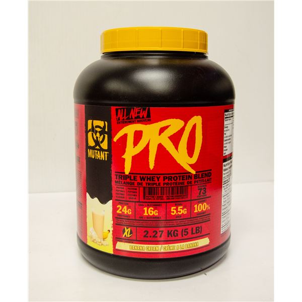 MUTANT PRO TRIPLE WHEY PROTEIN BLEND BANANA CREAM