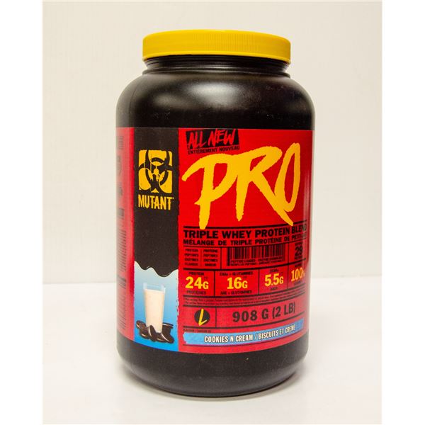 MUTANT PRO TRIPLE WHEY PROTEIN BLEND COOKIES &