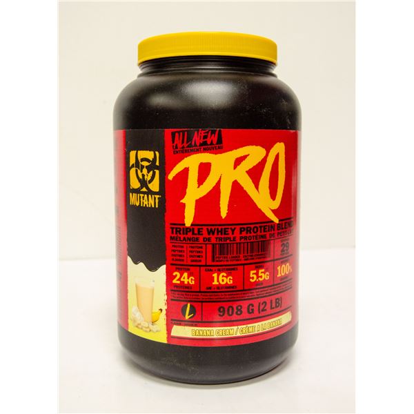 MUTANT PRO TRIPLE WHEY PROTEIN BLEND BANANA CREAM