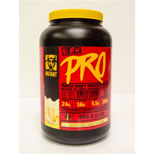 MUTANT PRO TRIPLE WHEY PROTEIN BLEND BANANA CREAM