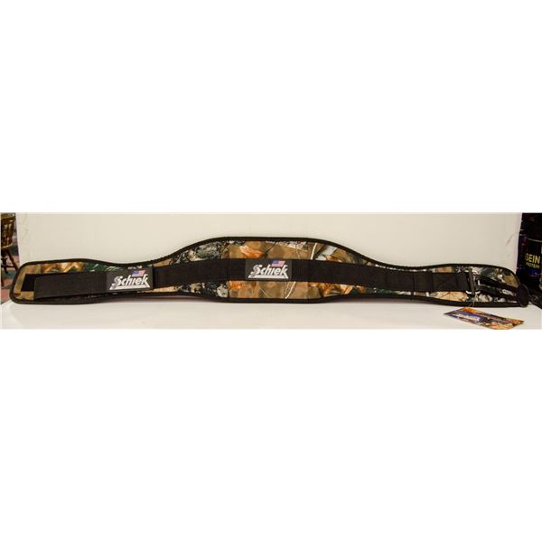SCHIEK LARGE SIZE LIFTING BELT CAMO PATTERN
