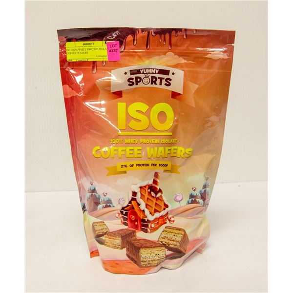 YUMMY SPORTS ISO 100% WHEY PROTEIN ISOLATE