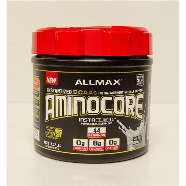 ALLMAX AMINOCORE INSTANTIZED BCAAS INTRA-WORKOUT
