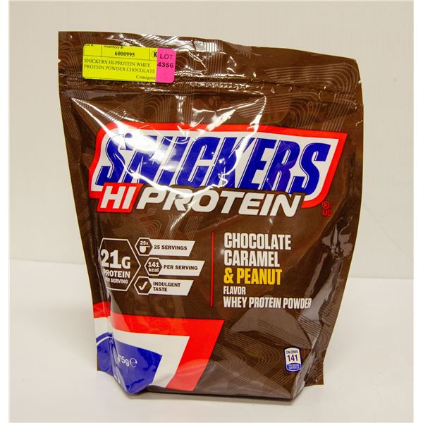 SNICKERS HI-PROTEIN WHEY PROTEIN POWDER CHOCOLATE