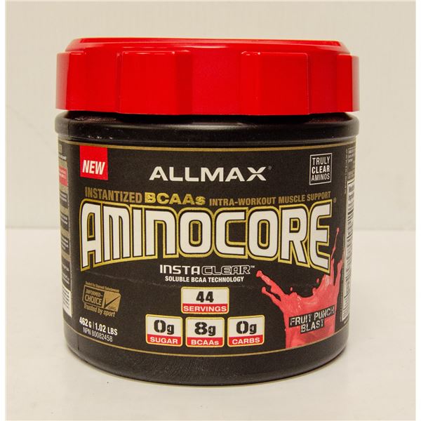 ALLMAX AMINOCORE INSTANTIZED BCAAS INTRA-WORKOUT