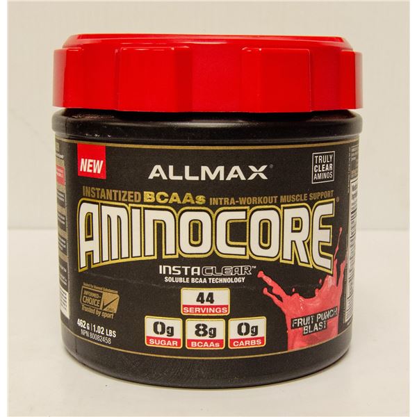 ALLMAX AMINOCORE INSTANTIZED BCAAS INTRA-WORKOUT
